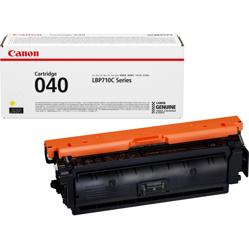 CANON 040 TONER GIALLO PER LBP712Cx LBP710Cx 5.400 PAGINE